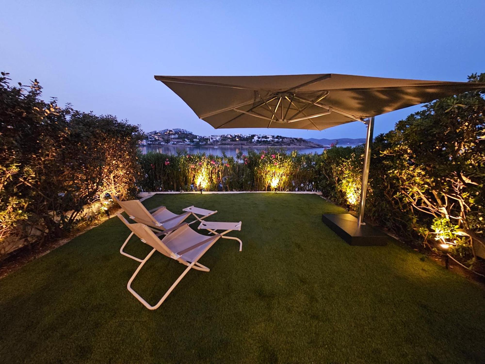 Sounio - Waterfront Luxury Spa Villa Pounta Zeza 170 Sqm On Private Beach Sounion Eksteriør billede